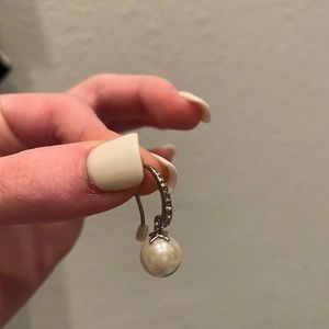 Pearl earrings